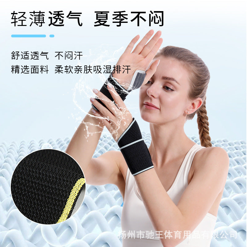 Adjustable Pressure Wrist Support for Weightlifting